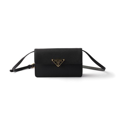 PRADA MINI SAFFIANO LEATHER BAG 1BD386 (19.5*11.5*5cm)